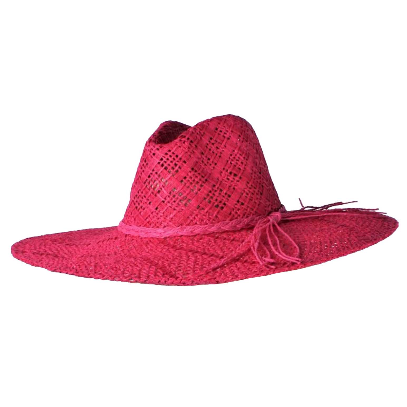 Alice & Lily Plain Colour Wide Brim